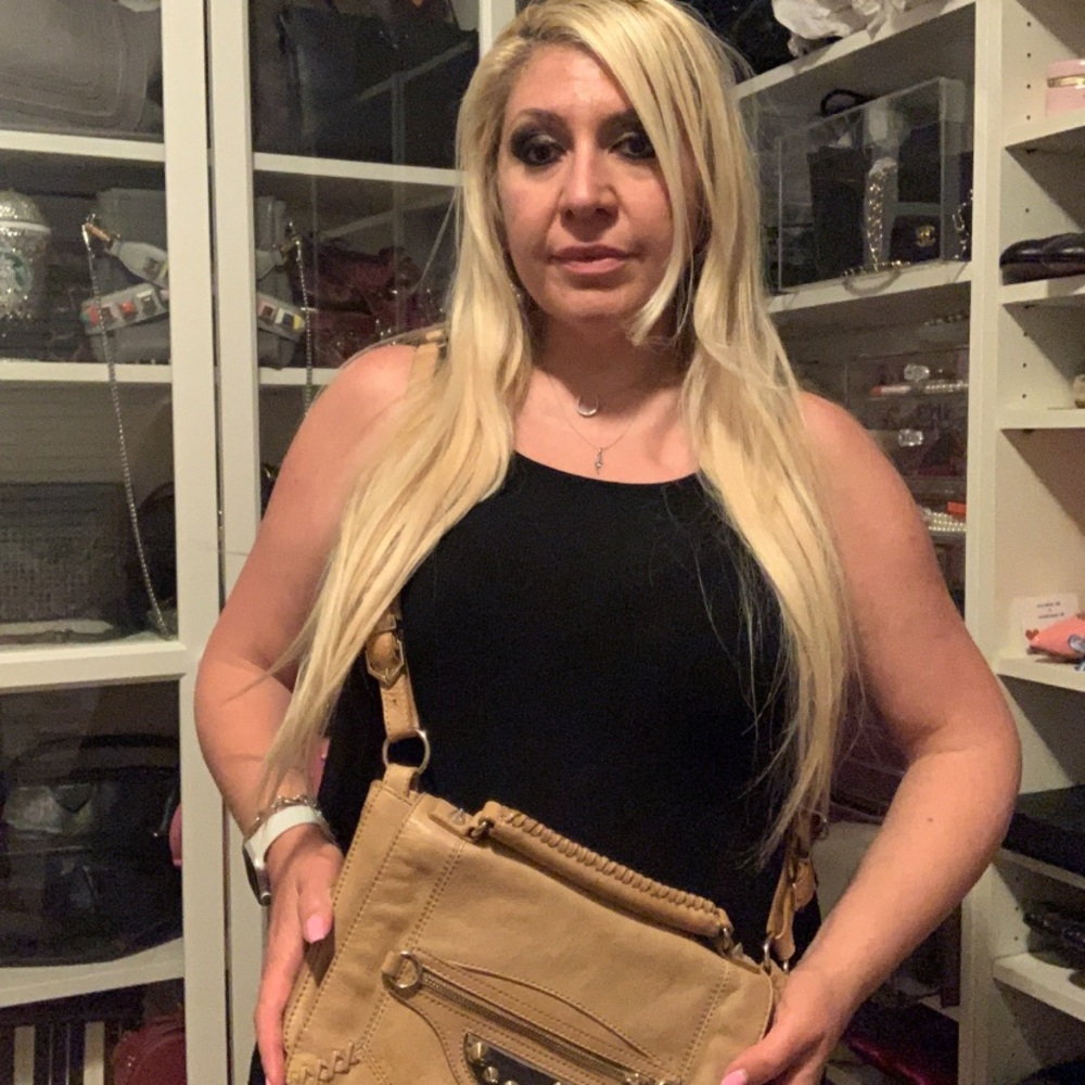 Sam Edelman Tan Crossbody Bag